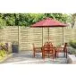 Wooden fence panel economy 180x180cm
