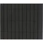 Bamboo cane fencing PVC anthracite 150x300cm