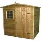 Garden shed impregnated