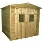 Garden shed impregnated