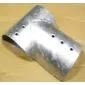 Connector palisade bracket, galvanized 3-way bracket ø12cm