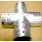 Connector palisade bracket, galvanized ø12cm