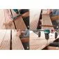 Decking board hardwood Kapur 490cm (21x145mm)