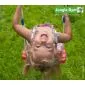 Wooden play house Jungle Hut swing 120x221cm