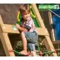 Wooden play house Jungle Hut climbing