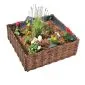 Planter vegetable garden box 100x100x40cm