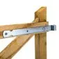 Garden gate oak frame 90x150cm