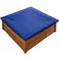 Sandbox Sandpit Bangkirai hardwood 120x120cm