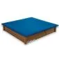Sandbox Sandpit Bangkirai hardwood 120x120cm